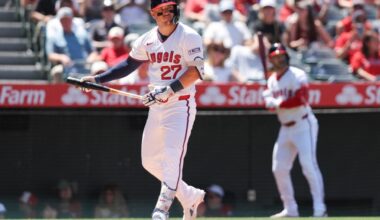 Angels' 1st half ends with a loss and puzzling draft pick