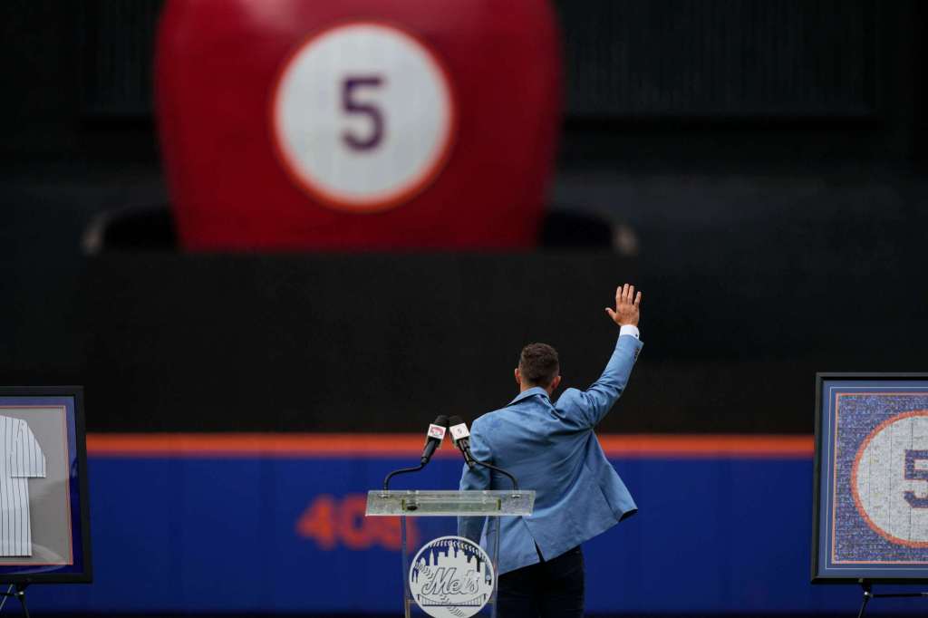 Mets induct David Wright into team Hall of Fame, retire No. 5 – Trentonian