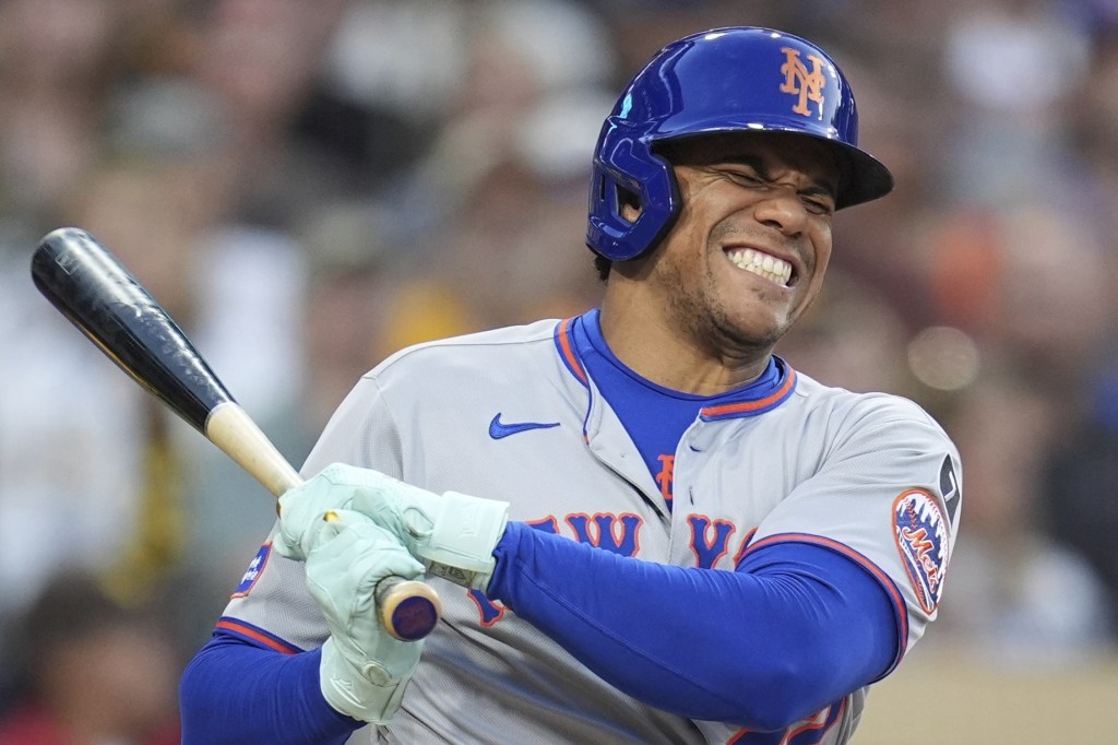 Mets star Soto exits loss to Padres with bruised foot – Trentonian