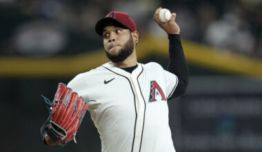 Arizona Diamondbacks starting pitcher Eduardo Rodriguez...