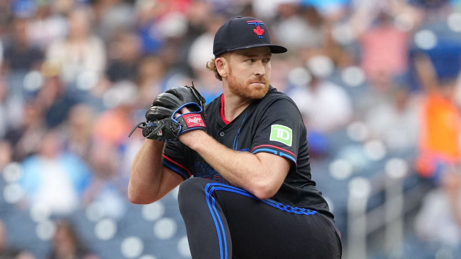 Toronto Blue Jays starting pitcher Spencer Turnbull (12) throws a pitch against the Chicago White Sox during the first inning at Rogers Centre.