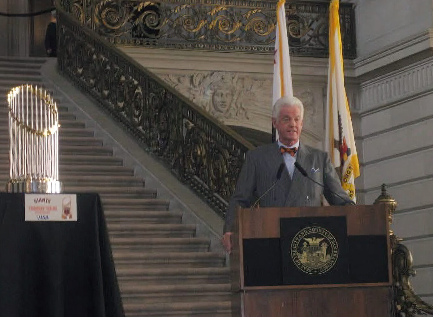 Bill Neukom remembered as a guiding force behind Giants’ first SF championship