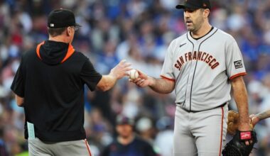 SF Giants begin second half with loss as Justin Verlander roughed up