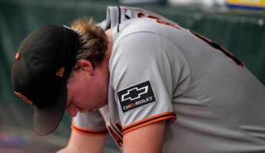 Hayden Birdsong fails to record out as SF Giants' skid his six games