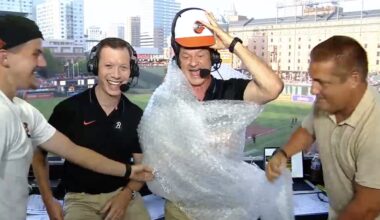 Orioles broadcast protects Ben McDonald in return from 25-foot fall