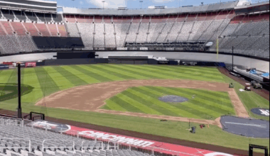 Record crowd expected at Bristol for the MLB Speedway Classic between the Braves and Reds