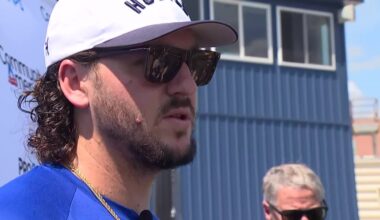 Royals' Vinnie Pasquantino hosts youth baseball camp