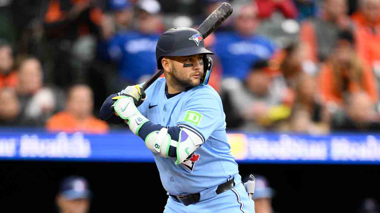 Bichette in starting lineup, Guerrero Jr. out for Blue Jays opener vs. Angels