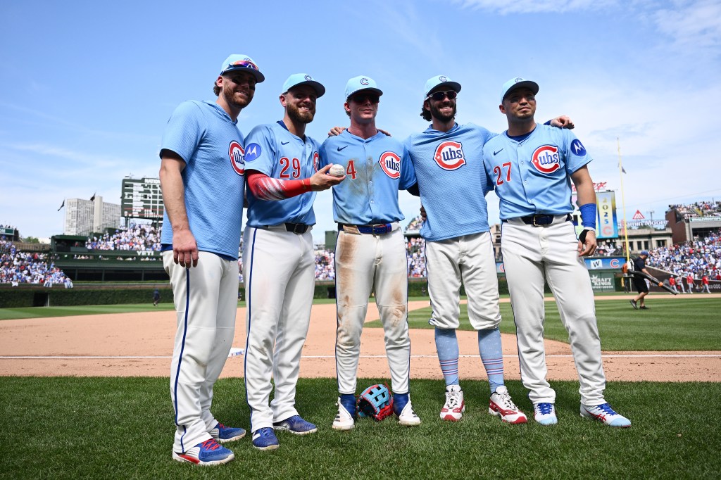 Chicago Cubs set team record with 8 home runs in 11-3 rout