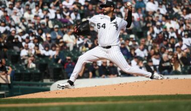 Martín Pérez throws live bullpen session