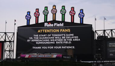 Chicago White Sox-Cleveland Guardians series opener rained out