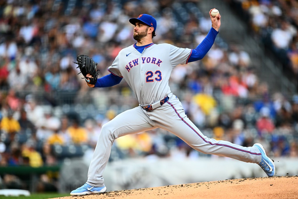 David Peterson is scheduled to throw in Game 1 of the Mets' split doubleheader against the Orioles on July 10, 2025.