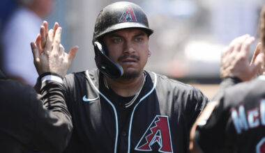 Arizona Diamondbacks' Josh Naylor...