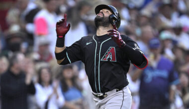 Arizona Diamondbacks' Eugenio Suarez...