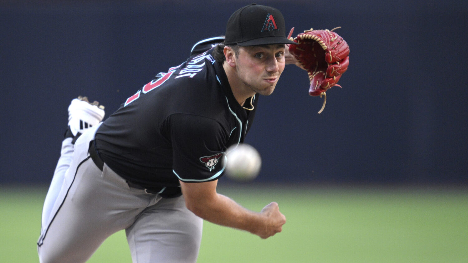 Arizona Diamondbacks starting pitcher Brandon Pfaadt...