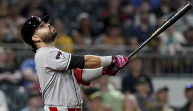 Arizona Diamondbacks' Eugenio Suarez...