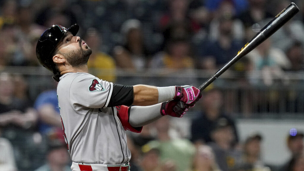 Arizona Diamondbacks' Eugenio Suarez...