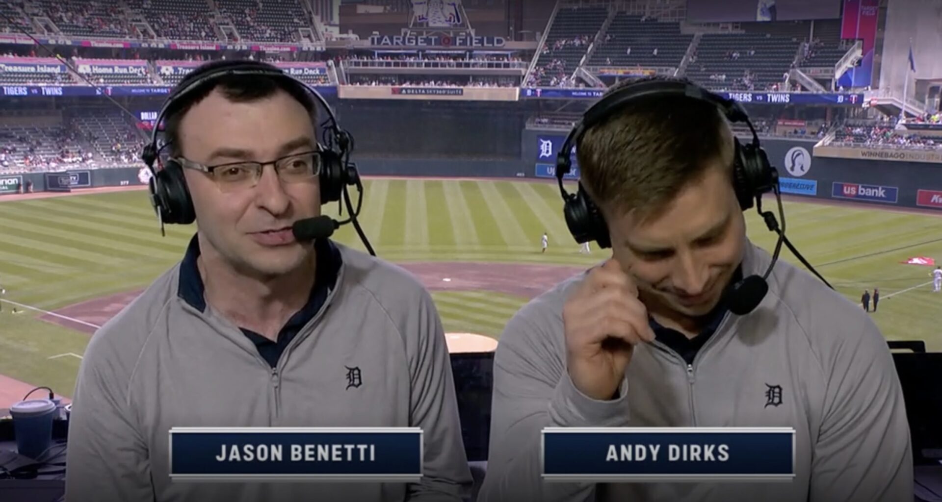 Pat Caputo sick of 'comedy act' from Tigers broadcast
