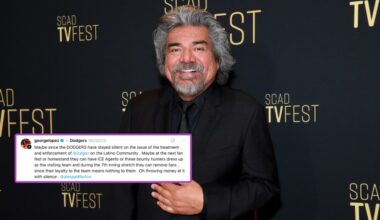 The Dodgers Blocked George Lopez on Social Media