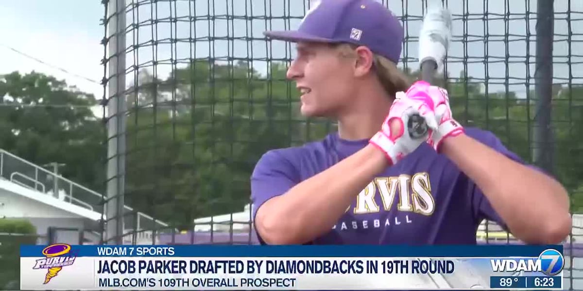 Purvis’ Jacob Parker selected by D’backs in MLB Draft