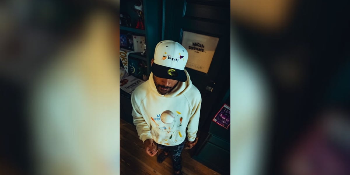 Former Braves player turned artist partners with New Era for limited edition MLB All-Star caps