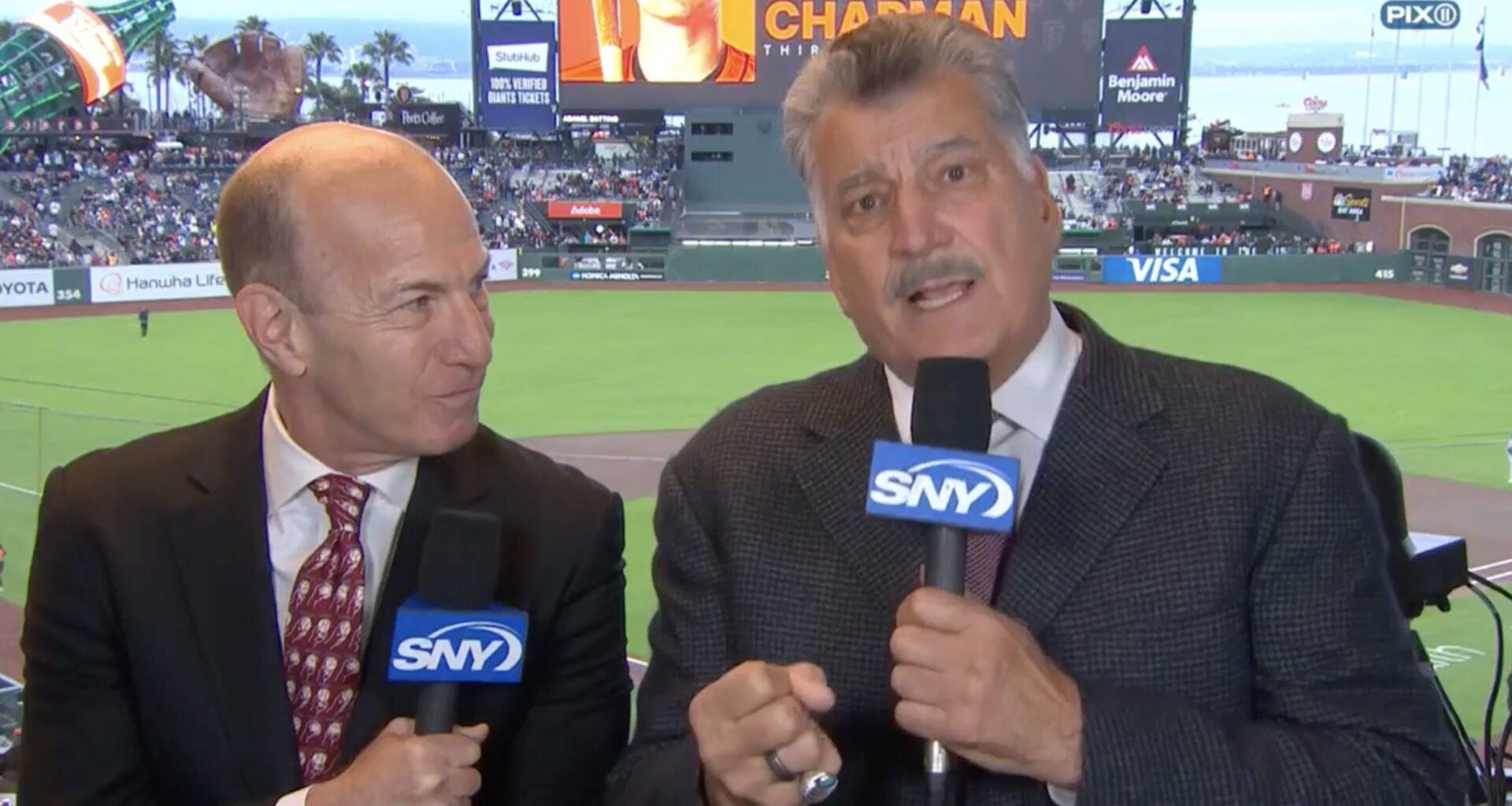 Keith Hernandez had enough of heckler during Mets-Giants game