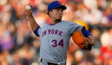 How to watch this weekend’s Mets at Giants series, with a ‘Sunday Night Baseball’ finale