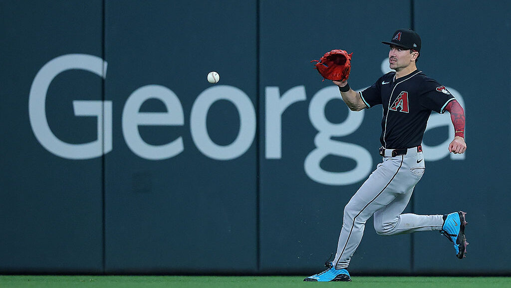Corbin Carroll #7 of the Arizona Diamondbacks