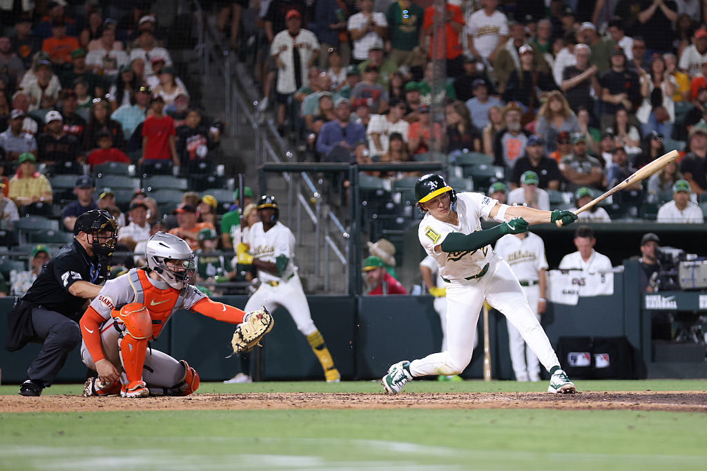 Athletics option 2B Zack Gelof to AAA Las Vegas