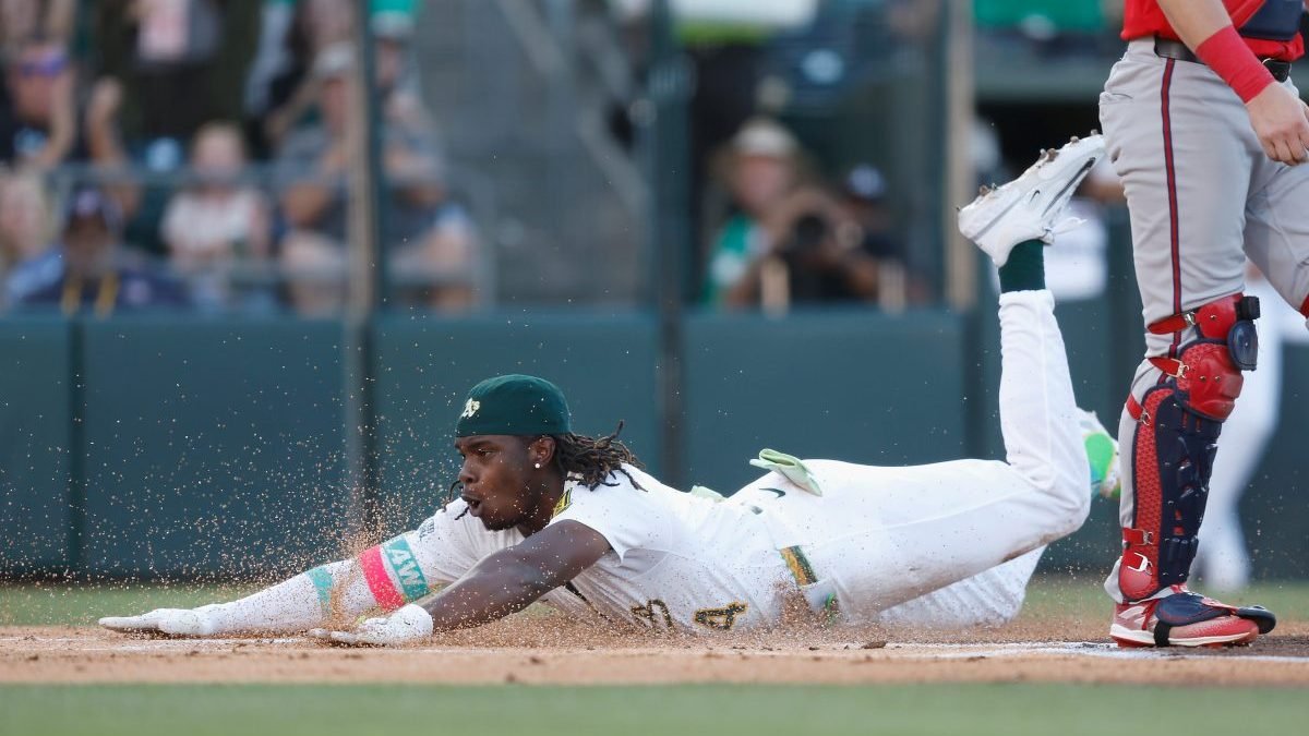 Lawrence Butler makes history as Athletics demolish Braves – NBC Sports Bay Area & California
