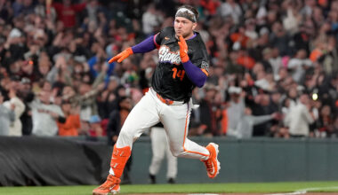 Patrick Bailey's rare walk-off feat leads Giants past Phils