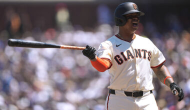 San Francisco Giants end first half with loss to Dodgers