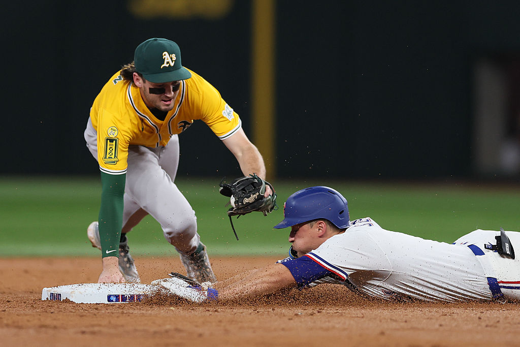 Athletics hope to avoid sweep at hands of Texas Rangers