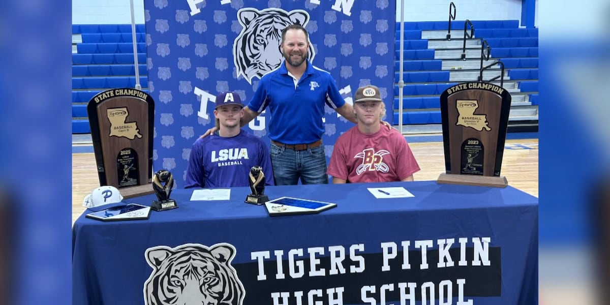 Pitkin Baseball’s Dayne Martin and Cullen Martin sign with colleges