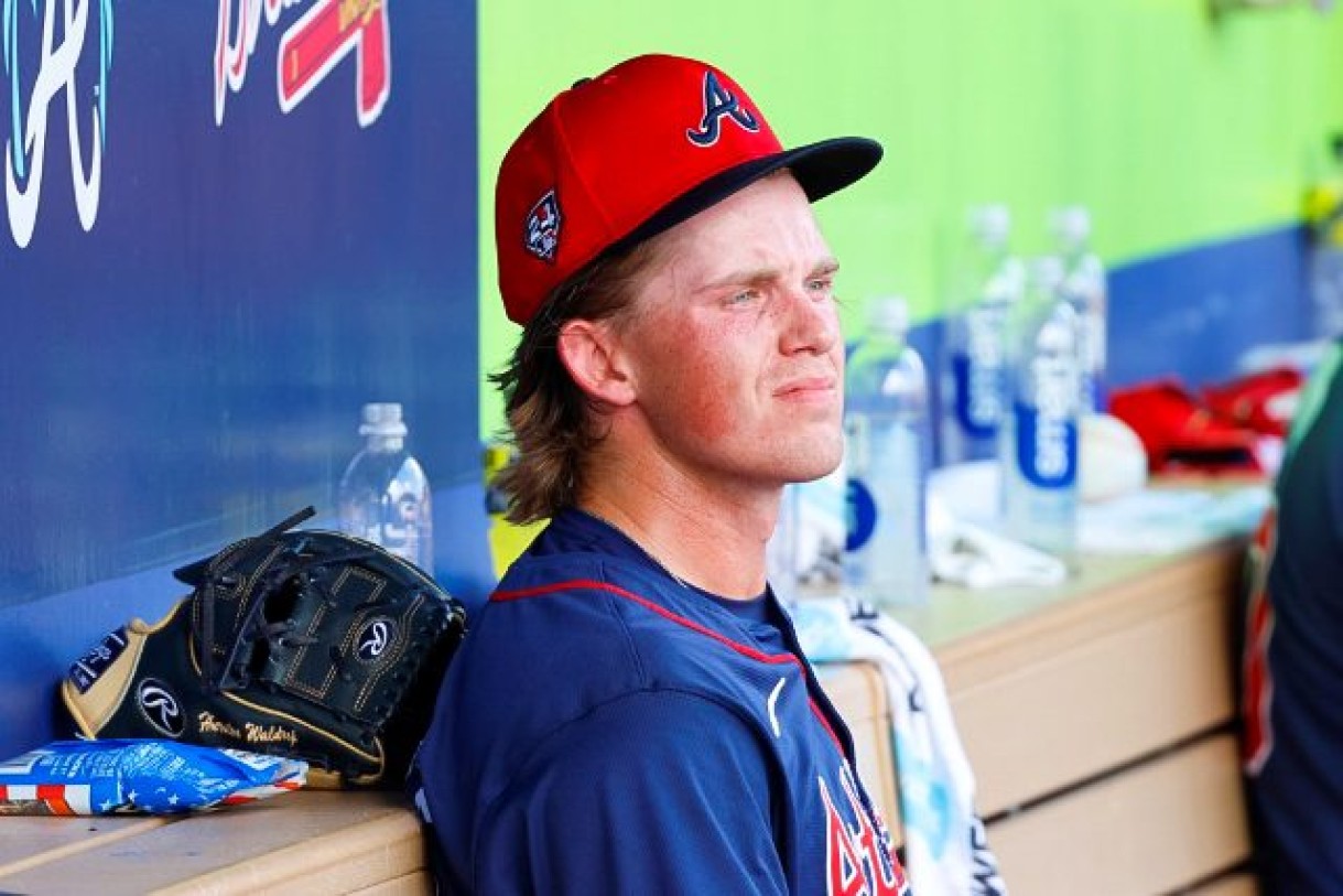 First Half Struggles for Hurston Waldrep - MLB News