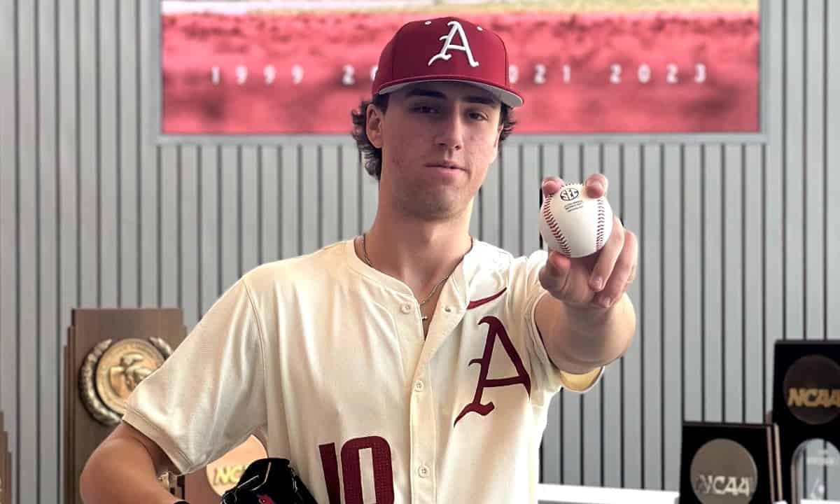 Joey Lorenzini, Arkansas baseball, MLB Draft