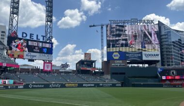 Atlanta Braves host morning game with 11:35 a.m. first pitch