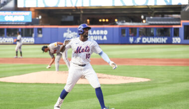 Mauricio's Career Day Leads Mets To Sweep Of Giants