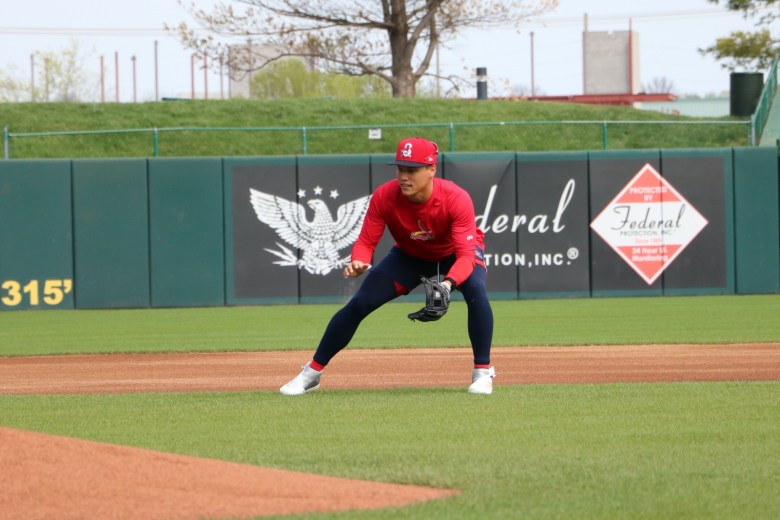 JJ Wetherholt said it was “music to my ears” to learn that Hammons Field has multiple indoor batting cages. He’s projected to be Springfield’s starting shortstop when the season opens this weekend.