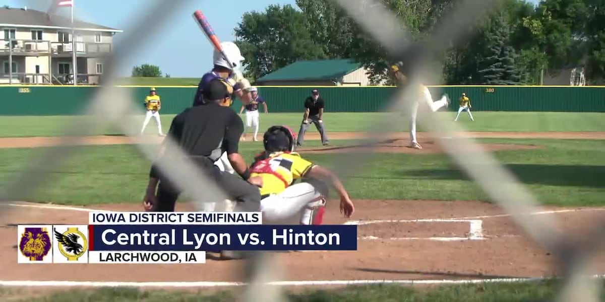 3 local teams advance in Iowa District Baseball Playoffs