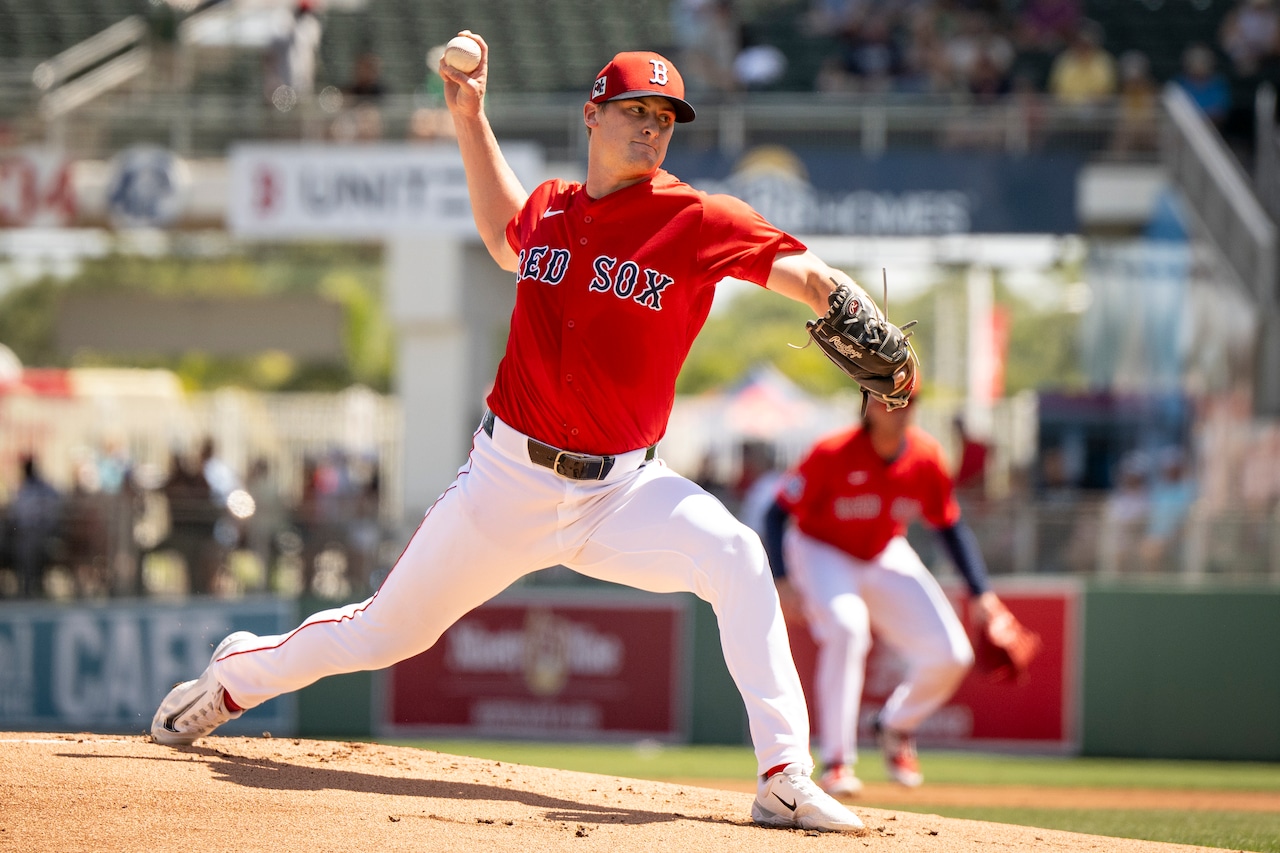 Red Sox make surprise trade, deal young starter to Brewers for prospect, draft pick