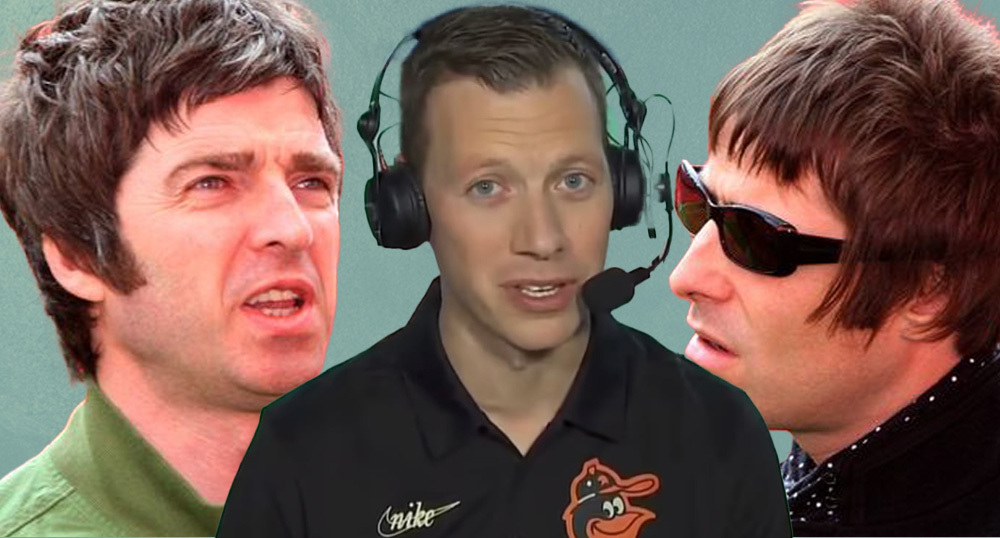 Kevin Brown talks Oasis reunion during Orioles broadcast