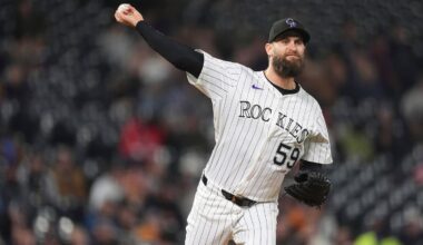 Righthanded reliever Jake Bird is one of the few Rockies having a good season, with a 3.70 ERA in 39 appearances.