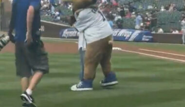 Video: Kay Adams Rocks A Henry Rowengartner Jersey To Throw Out The First Pitch At Wrigley Field