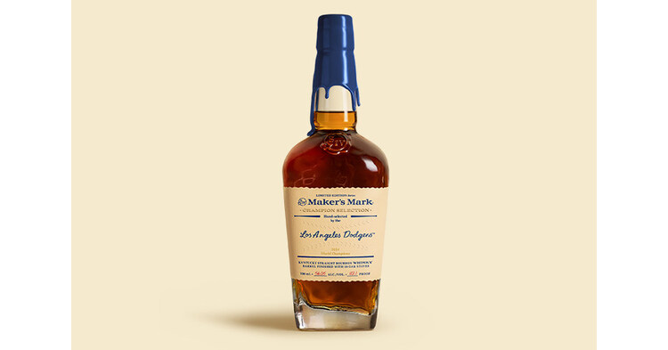 MAKER'S MARK AND THE LOS ANGELES DODGERS FOUNDATION LAUNCH LIMITED-EDITION CHAMPIONSHIP BOURBON