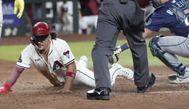 Arizona Diamondbacks' Alek Thomas,...