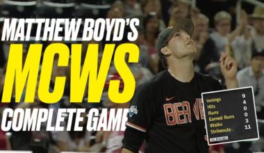 Matthew Boyd's complete-game gem at the 2013 Men's College World Series