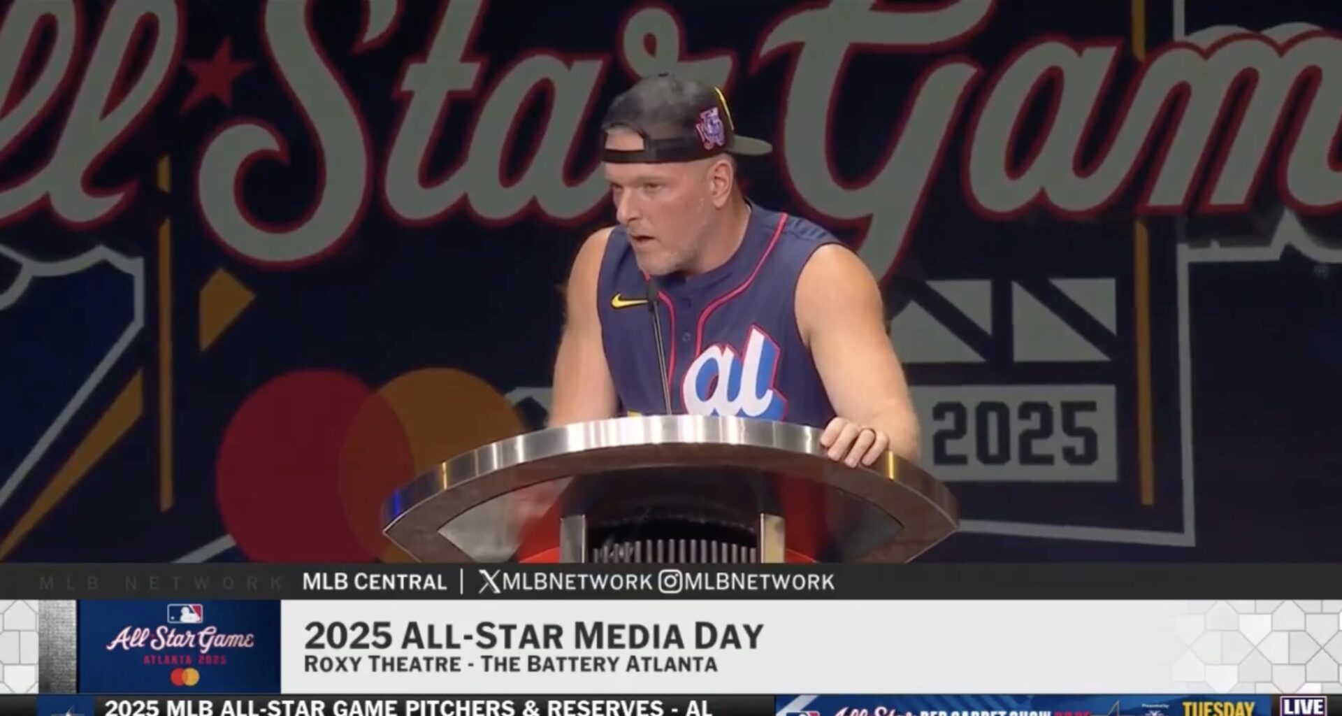 Pat McAfee, Dave Roberts sidestep question about MLB's Atlanta return