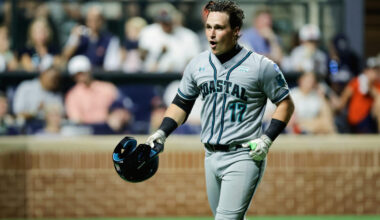 Diamondbacks projected to draft Coastal Carolina catcher Caden Bodine...