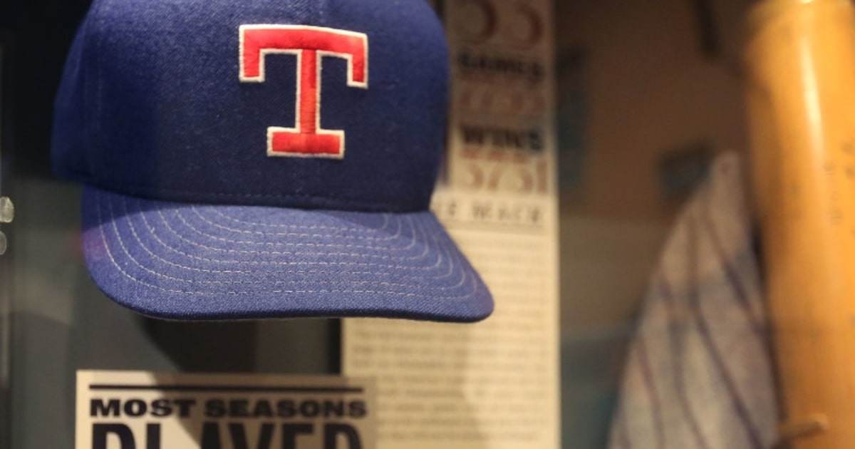 Rangers to wear retro-inspired hats vs. Atlanta Braves as part of MLB’s Hall of Fame Weekend